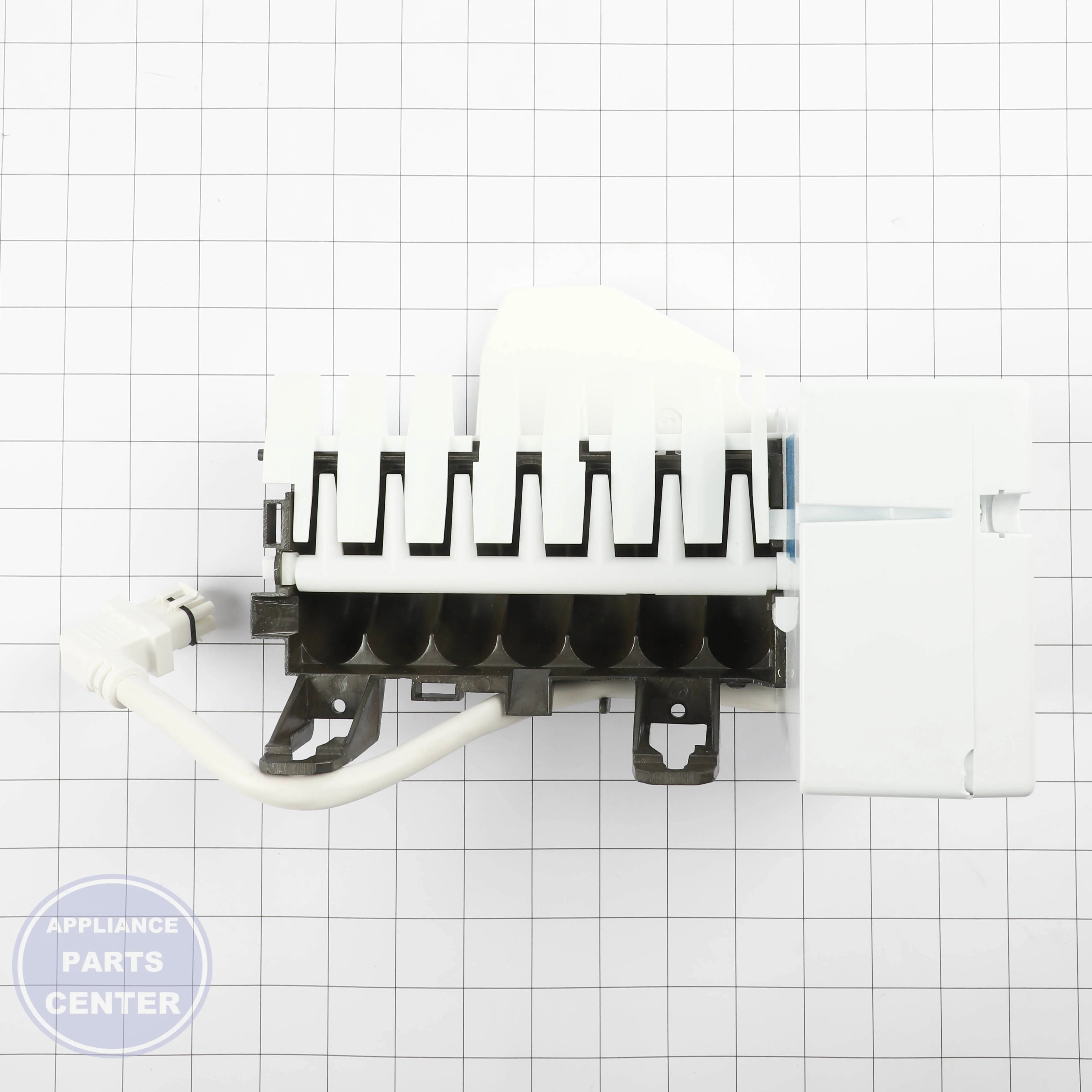 GEH ICEMAKER WR29X47948 - Installation in GEH model showing key mounting points
