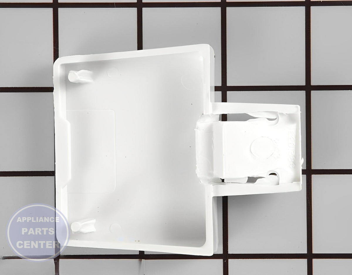Shelf Retainer Bar Support WR2X7674 - Detailed view of precise measurements