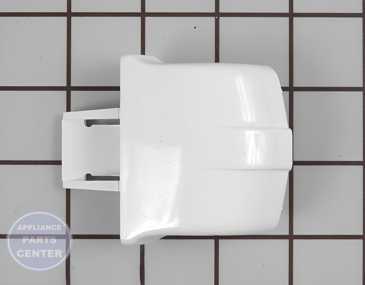 GE REFRIGERATOR ENDCAP WR2X8345 - Main view showing shelf support for GE models