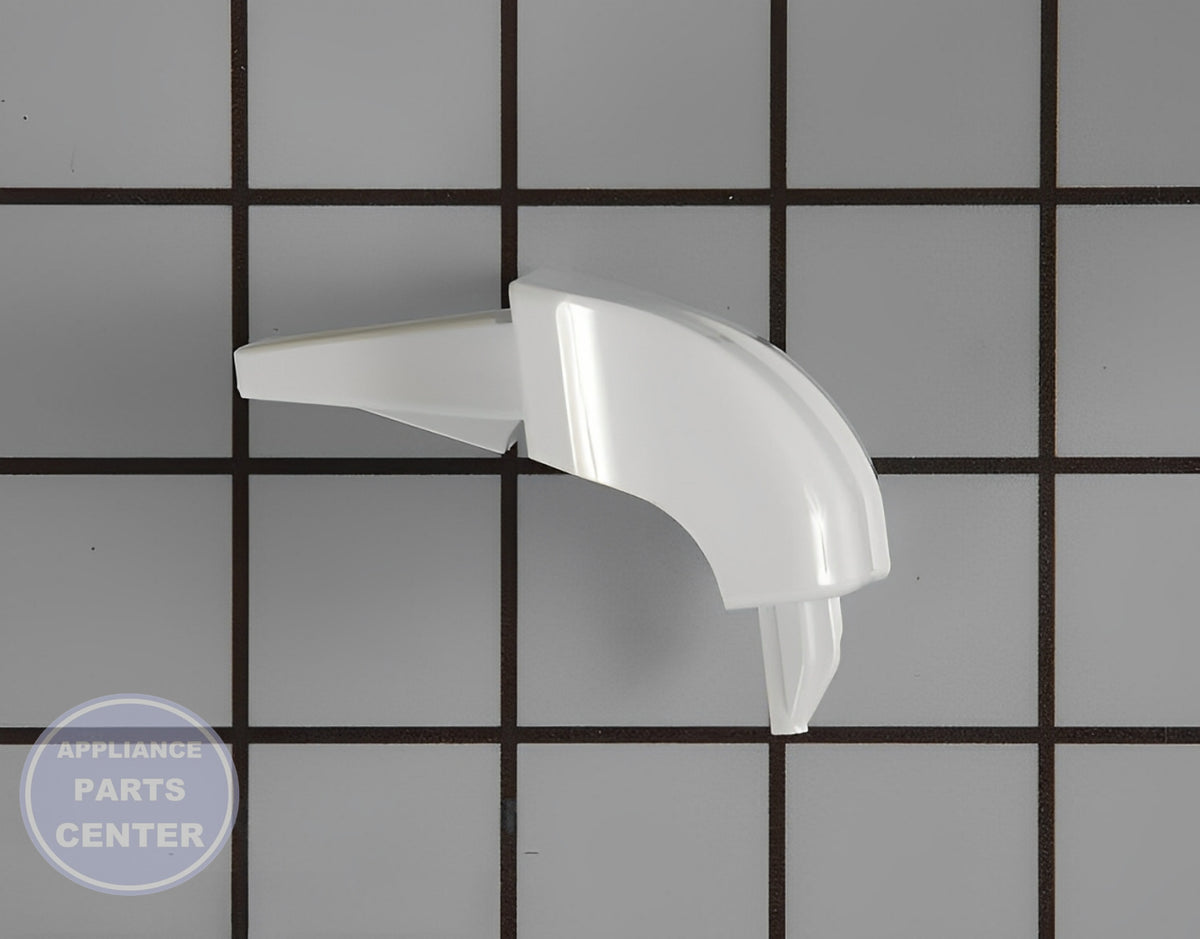 GE REFRIGERATOR DOOR SHELF BAR ENDCAP WR2X9162 - Detailed view of industry-standard technical details