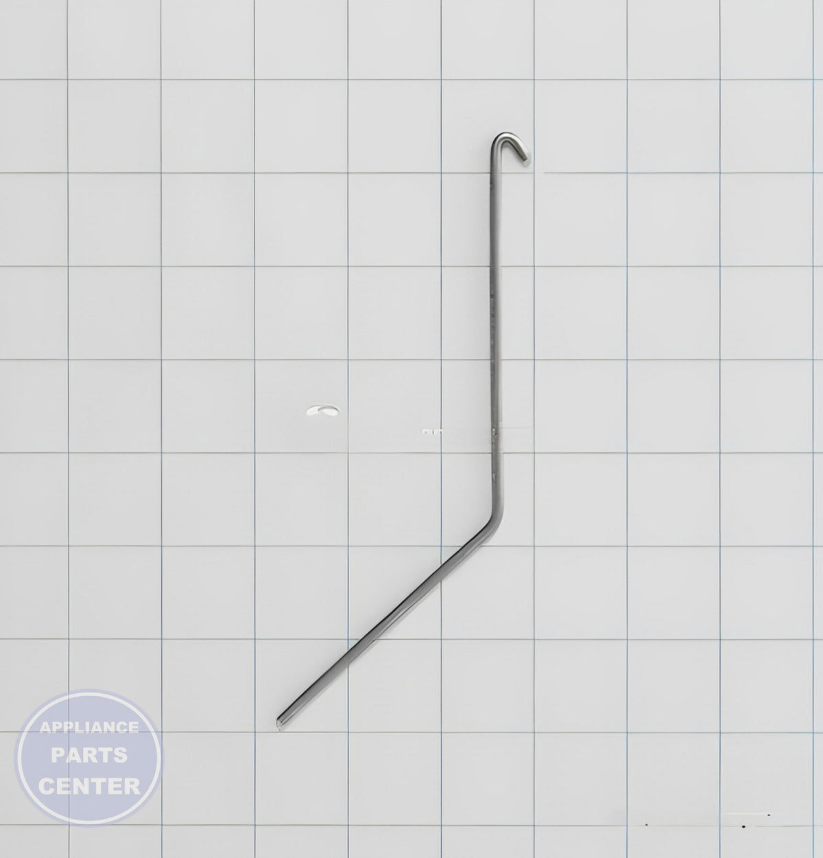 GE REFRIGERATOR DEFROST DRAIN HEATER PROBE WR2X9393 - Installation in GFE26JEMDS model showing key mounting points