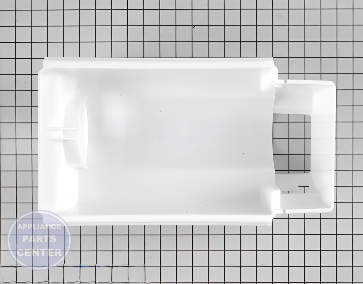 GE Ice Bucket WR30X10017 - Main view showing 10 lbs capacity for GE, Hotpoint, and RCA models