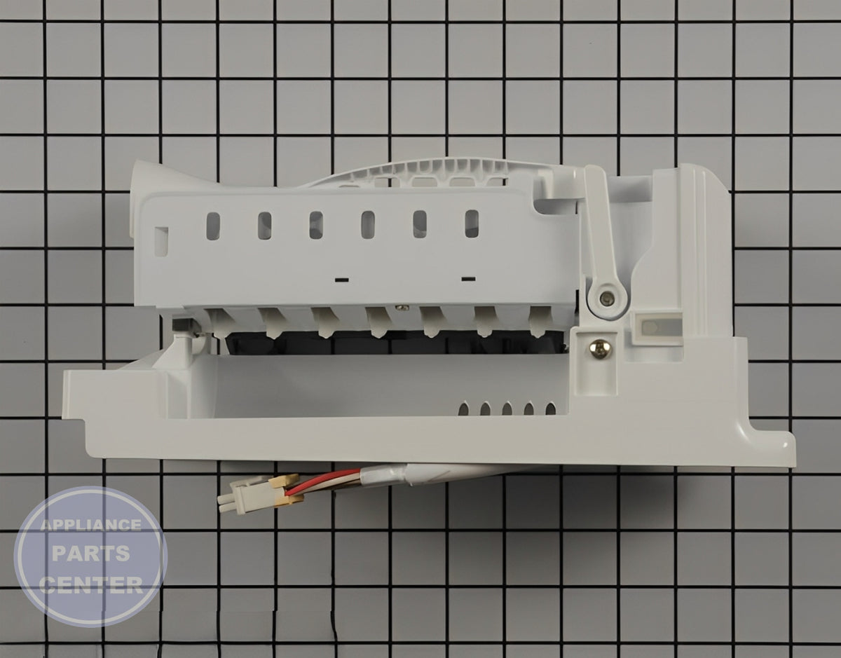 Ice Maker Assembly WR30X10104 - Detailed view of efficient ice production