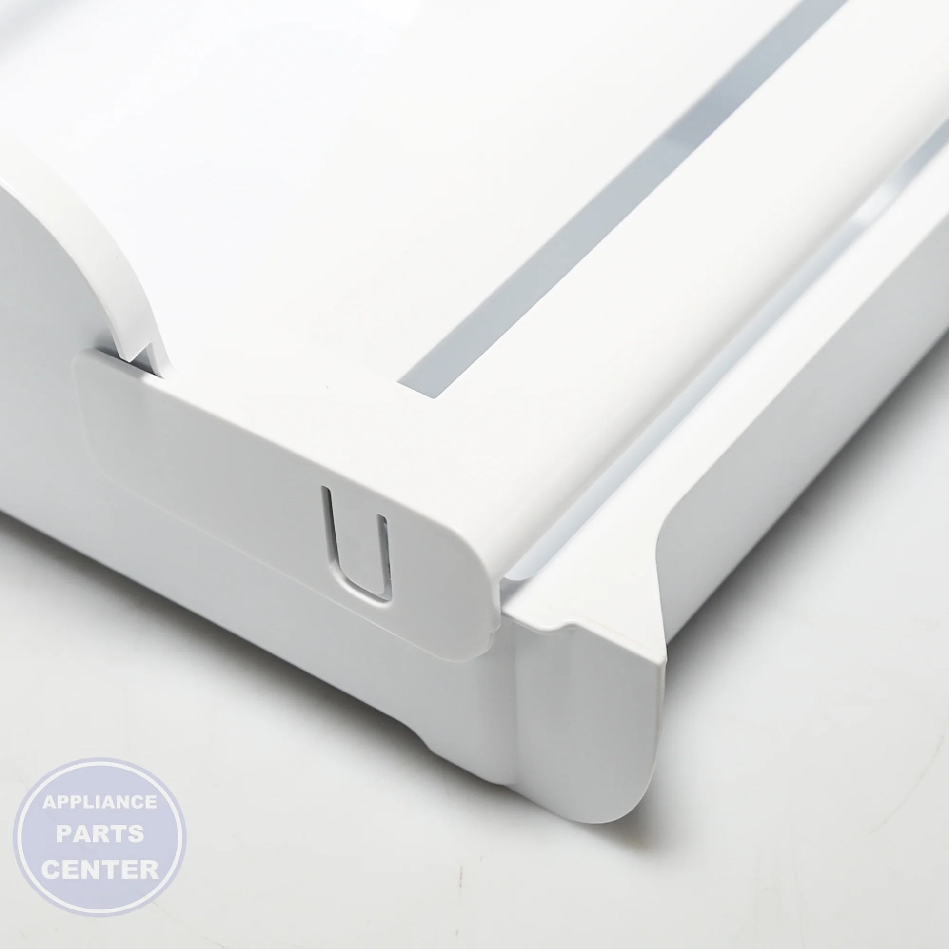 REFRIGERATOR ICE BUCKET WR30X23076 - Detailed view of high-quality material