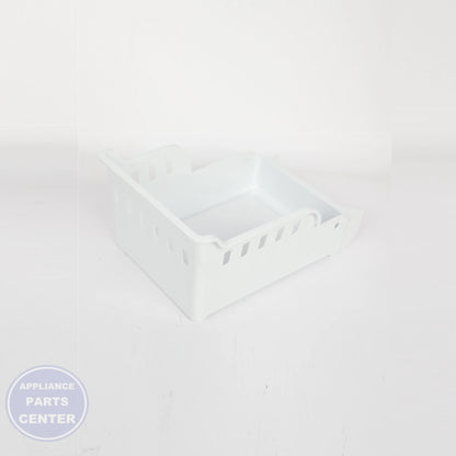 BUCKET ICE ASM WR30X23327 - Detailed view of ice bucket measurements