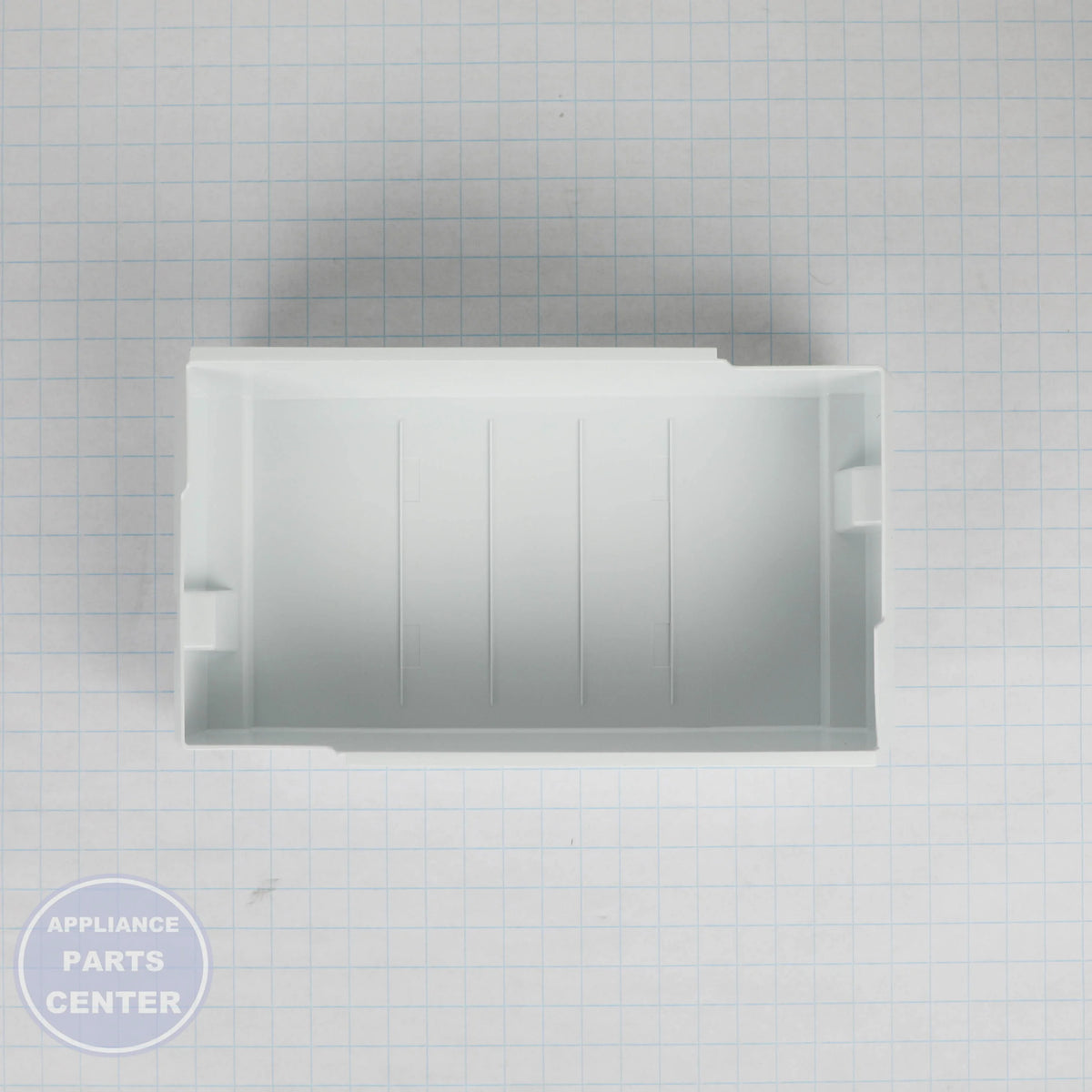 FREEZER ICE BUCKET WR30X30260 - Side view with 5 lbs ice capacity