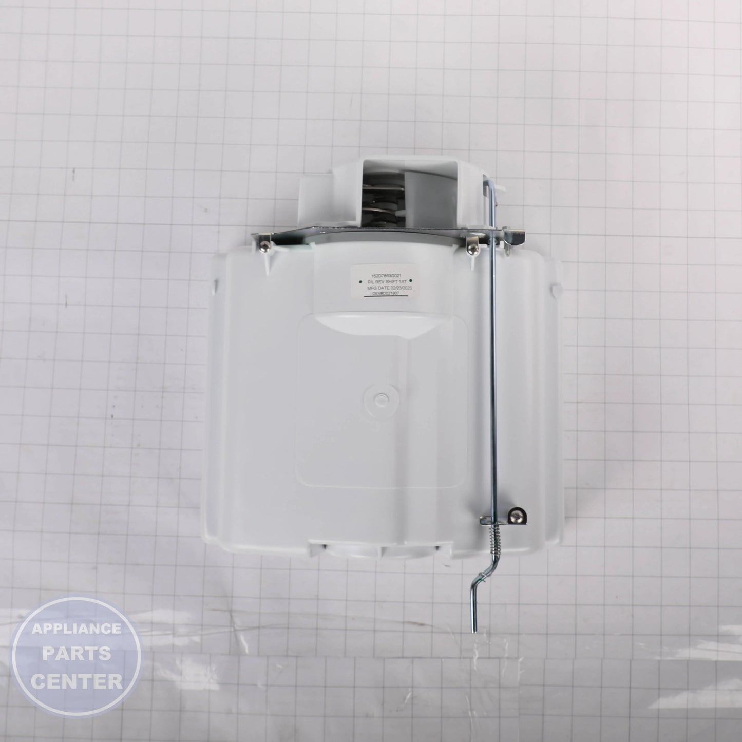 ICE BUCKET WR30X32633 - Side view with 10-inch height and 8-inch diameter