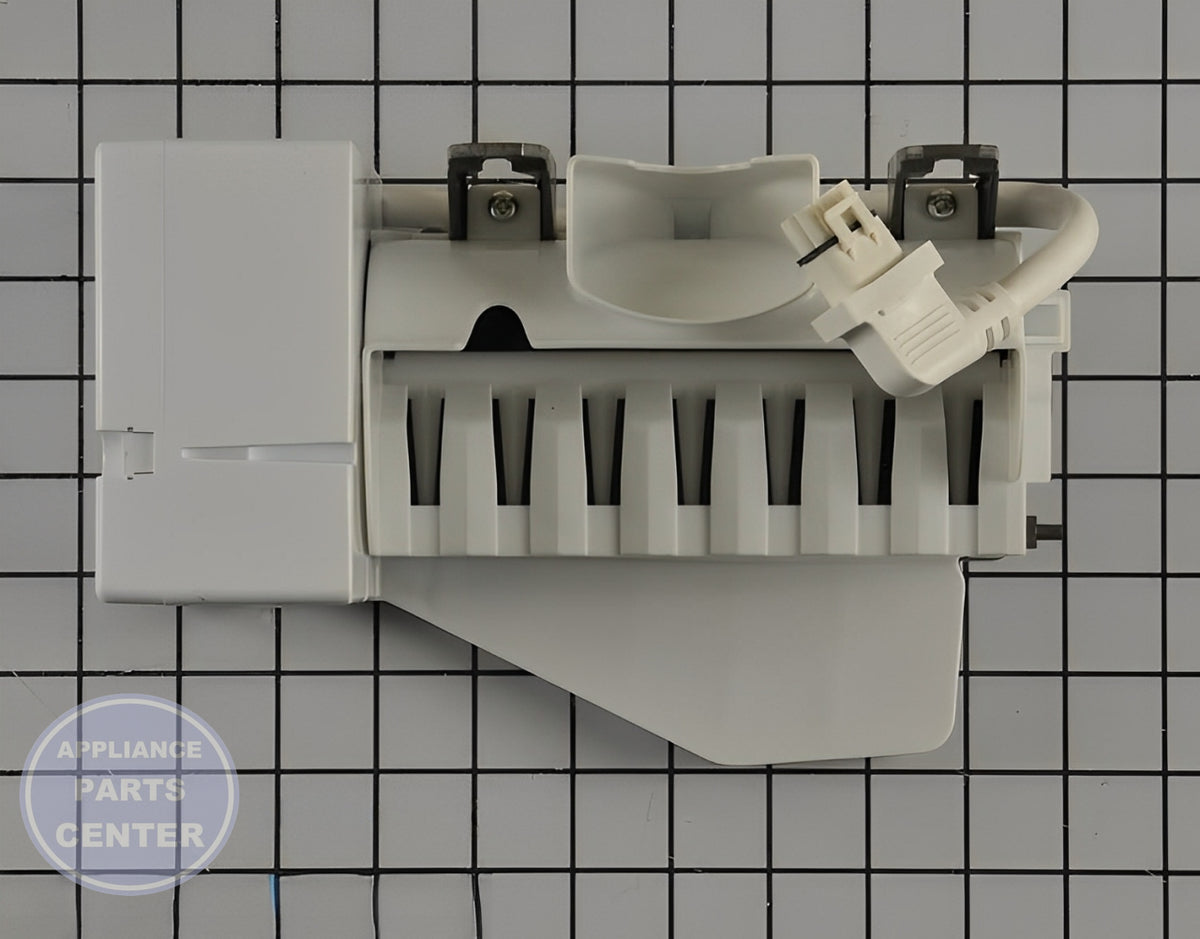 GE REFRIGERATOR ICEMAKER WR30X35286 - Installation in GEN Refrigerator showing key mounting points