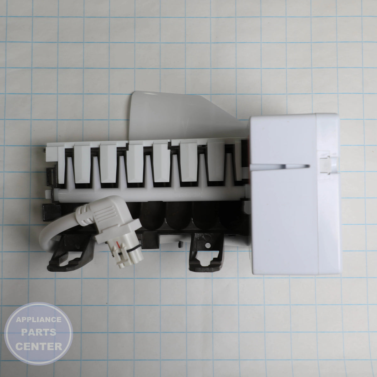 GEH ICEMAKER WR30X39277 - Installation in GFE26JSMMBES showing key mounting points