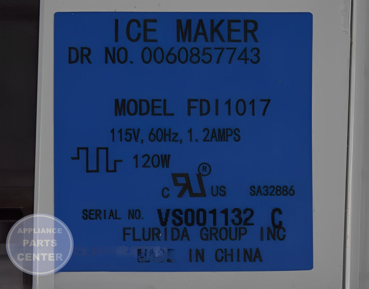GE REFRIGERATOR SMALL CUBE ICEMAKER WR30X39345 - Installation in GEN Refrigerators showing easy mounting points