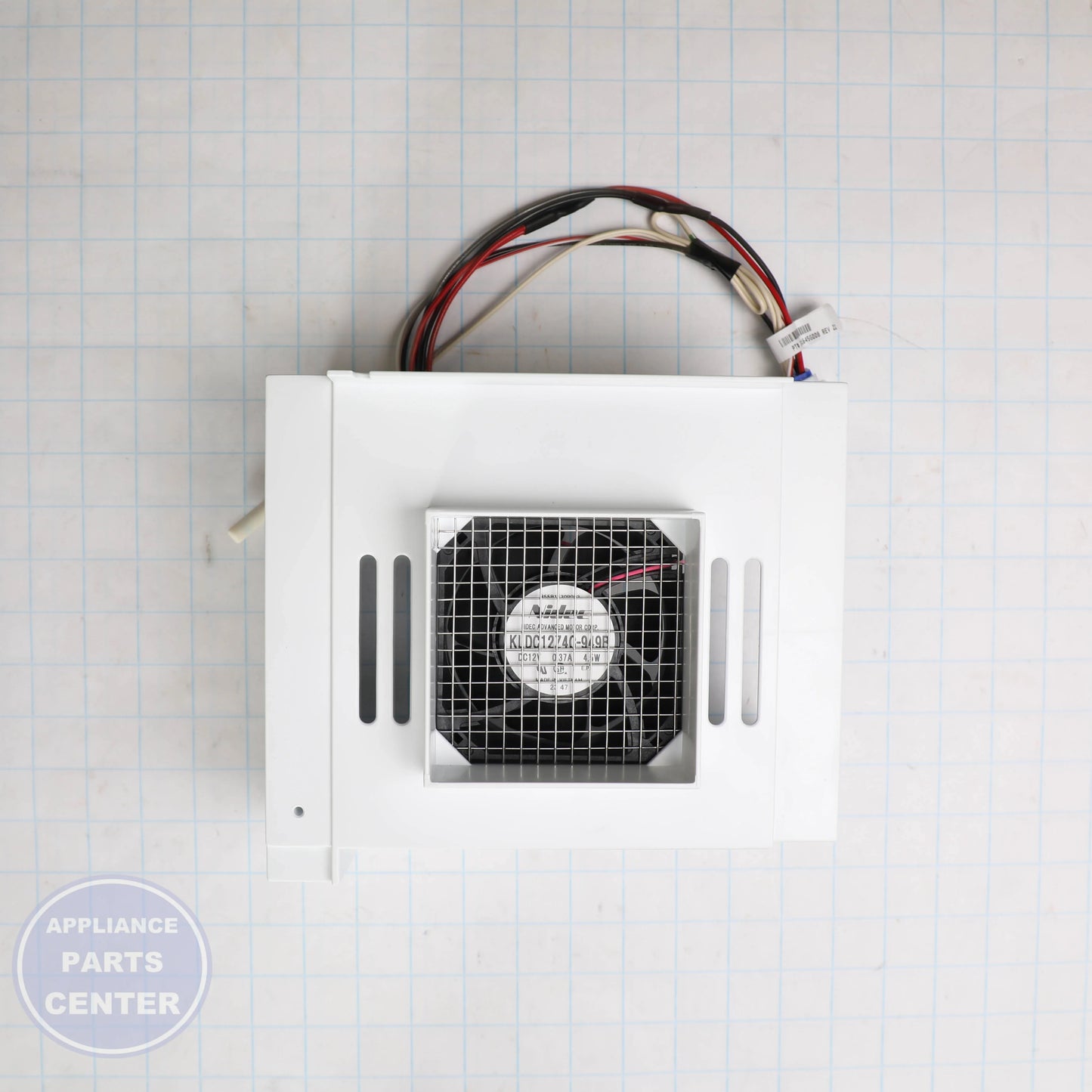 GEH QC HOUSING ASM KIT WR31X20917 - Installation in GEH Refrigerator showing key mounting points