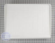 GE REFRIGERATOR VEGETABLE CRISPER PAN COVER WR32X10398 - Main view showing durable construction for various GE models
