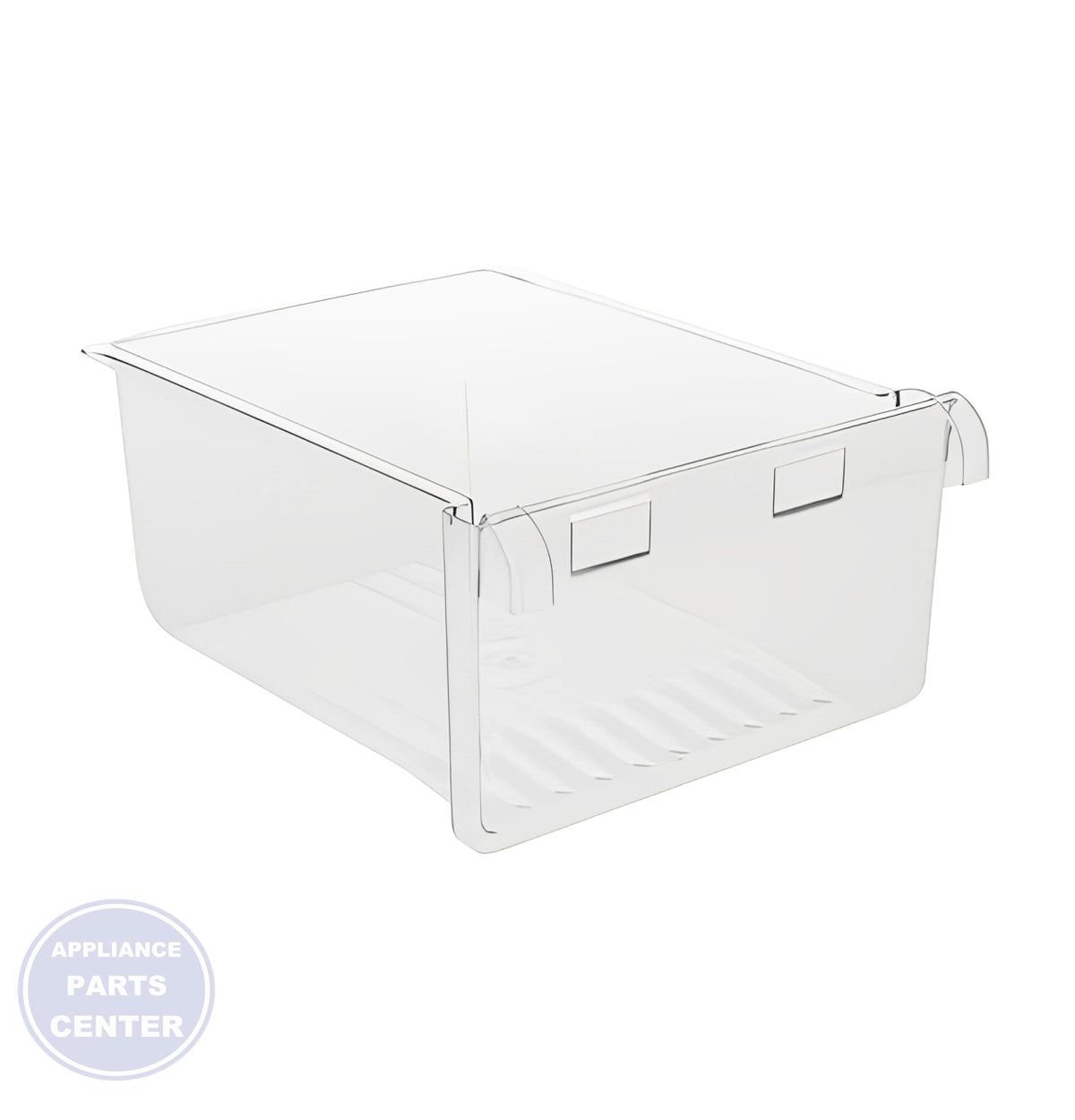 GE REFRIGERATOR PAN VEG HUMIDITY WR32X10479 - Detailed view of durable construction
