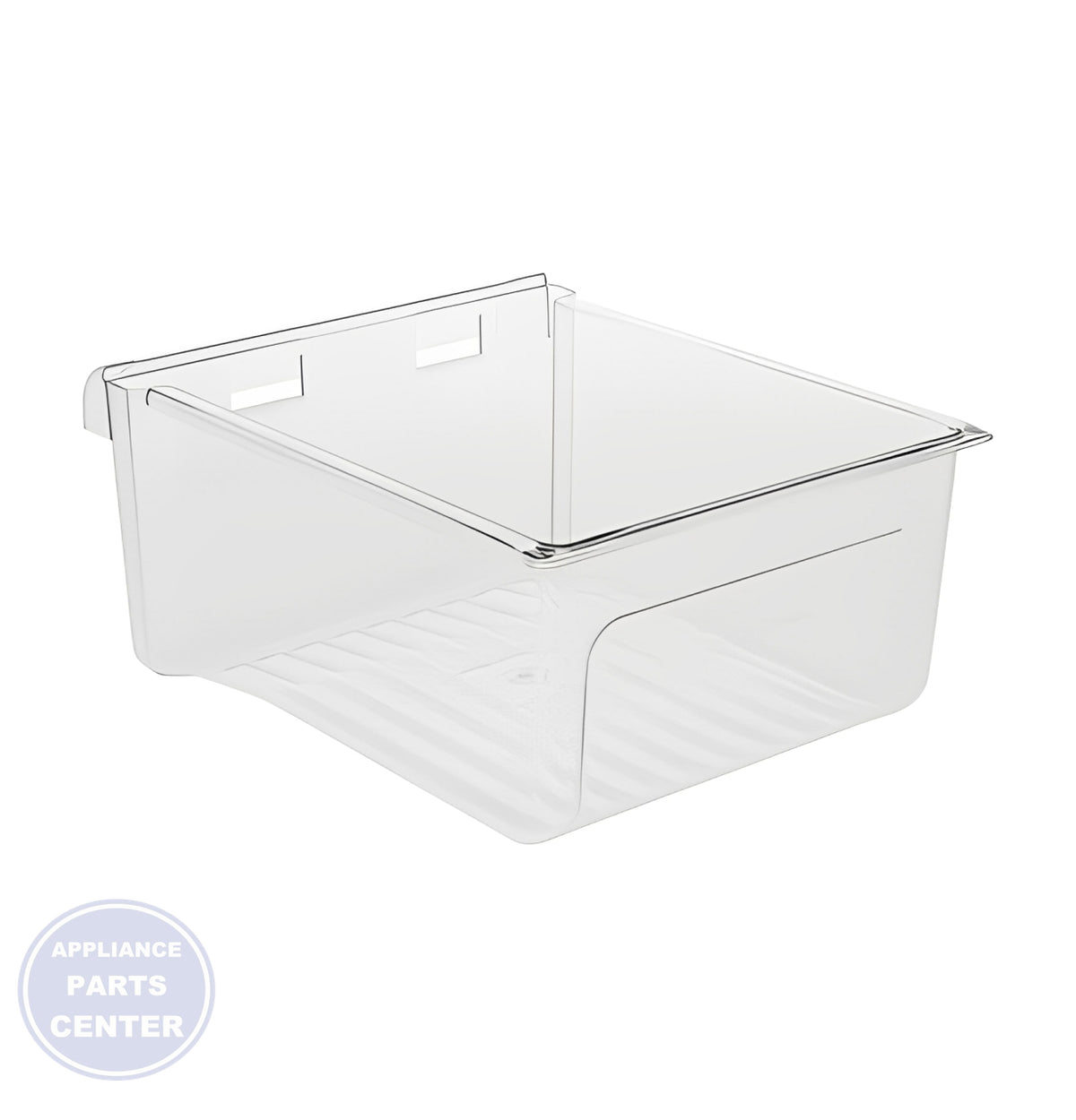 GE REFRIGERATOR PAN VEG HUMIDITY WR32X10479 - Main view showing vegetable humidity control for specific models