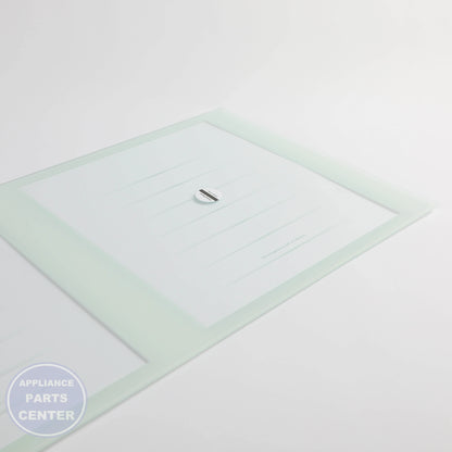 GEH GLASS SHELF WR32X10480 - Installation in specific GEH model showing easy mounting points
