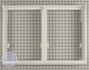 GE REFRIGERATOR VEGETABLE CRISPER PAN COVER WR32X10537 - Main view showing fresh produce organizer for specific models