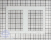 GE REFRIGERATOR GLASS CRISPER COVER WR32X10540 - Main view showing fresh food storage for GE XYZ model
