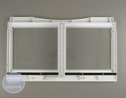 Shelf Assembly WR32X10662 - Detailed view of shelf & support components