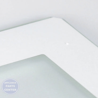 GEH GLASS COVER VEG PAN WR32X10699 - Main view showing transparent cover for [Specific Models]