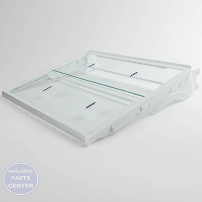 GEH SHELF ASM TUCKAWAY WR32X10915 - Installation in GEH XYZ model showing easy mounting points