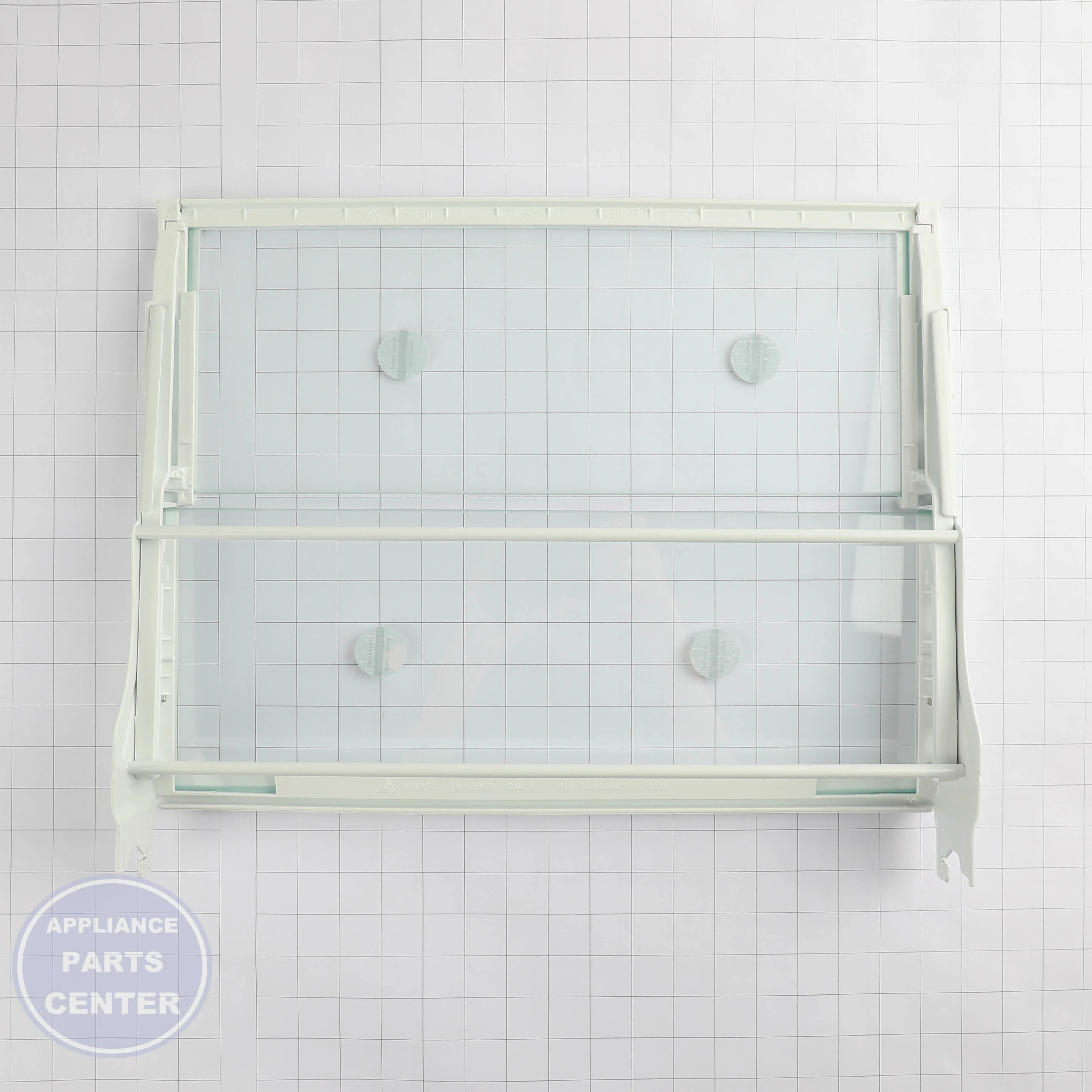 GEH SHELF ASM TUCKAWAY WR32X10915 - Installation in GEH XYZ model showing easy mounting points