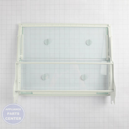 GEH SHELF ASM TUCKAWAY WR32X10915 - Installation in GEH XYZ model showing easy mounting points