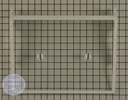 GE Shelf WR32X10916 - Main view showing sturdy construction for GE refrigerators