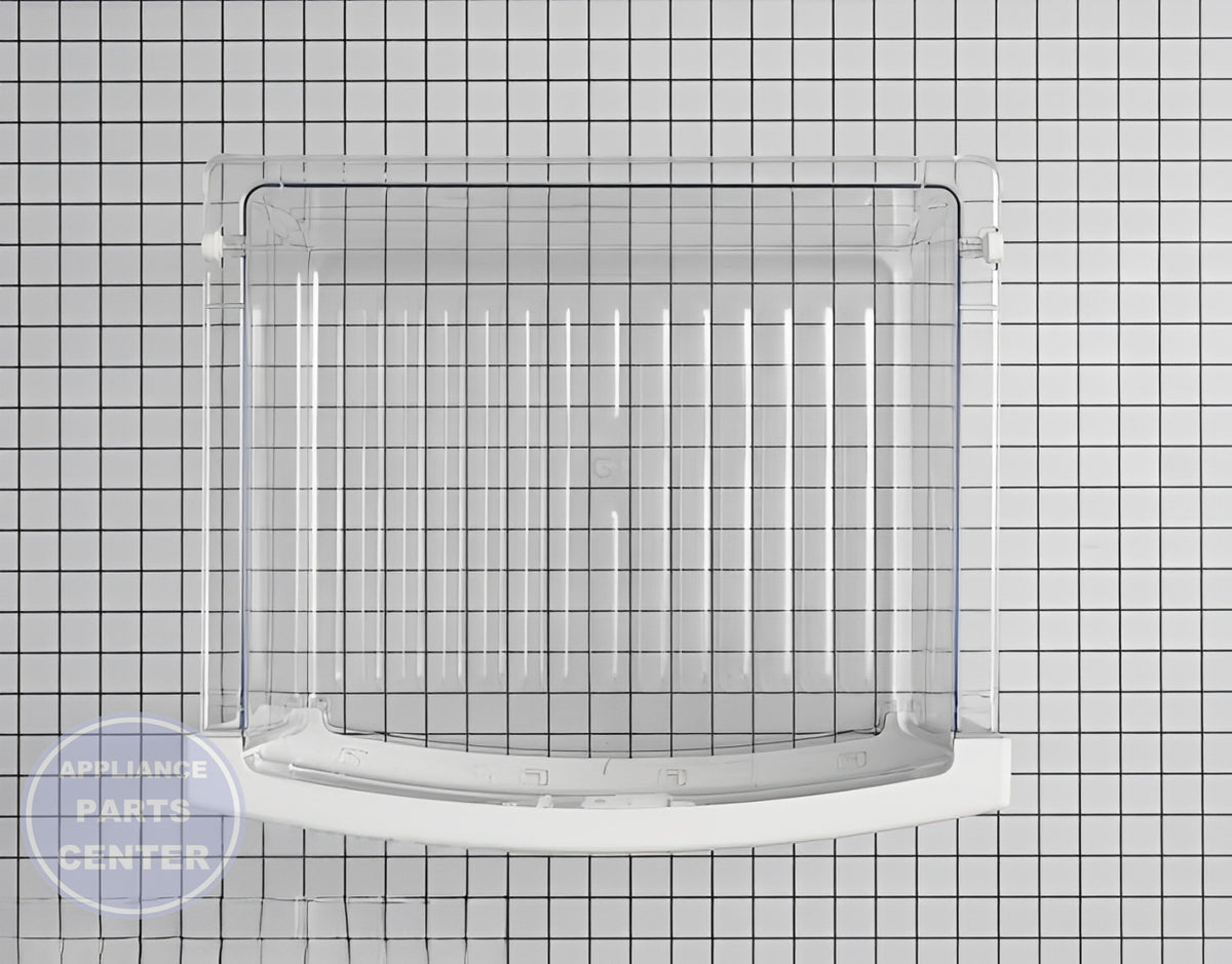 GE REFRIGERATOR PAN ASSEMBLY WR32X26218 - Main view showing ample storage space for various GE models