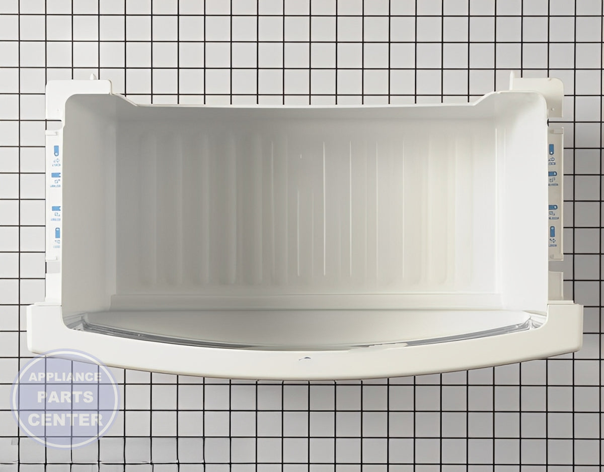 GE Refrigerator Drawer WR32X26238 - Main view showing spacious storage for various GE models