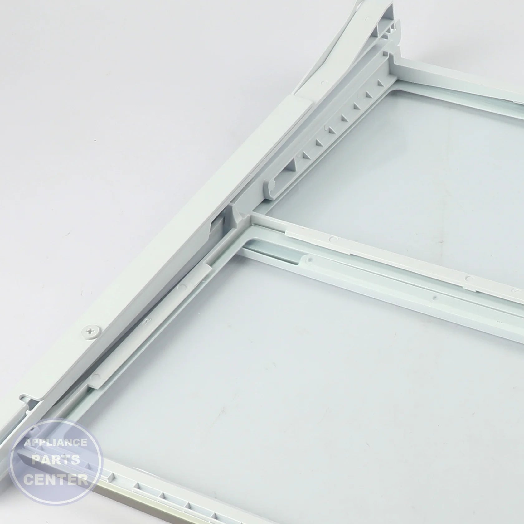 GEH QUICKSPACE SHELF - WHITE WR32X31963 - Installation in GEH model showing easy mounting points