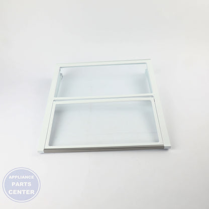 GEH QUICKSPACE SHELF - WHITE WR32X31963 - Installation in GEH model showing easy mounting points