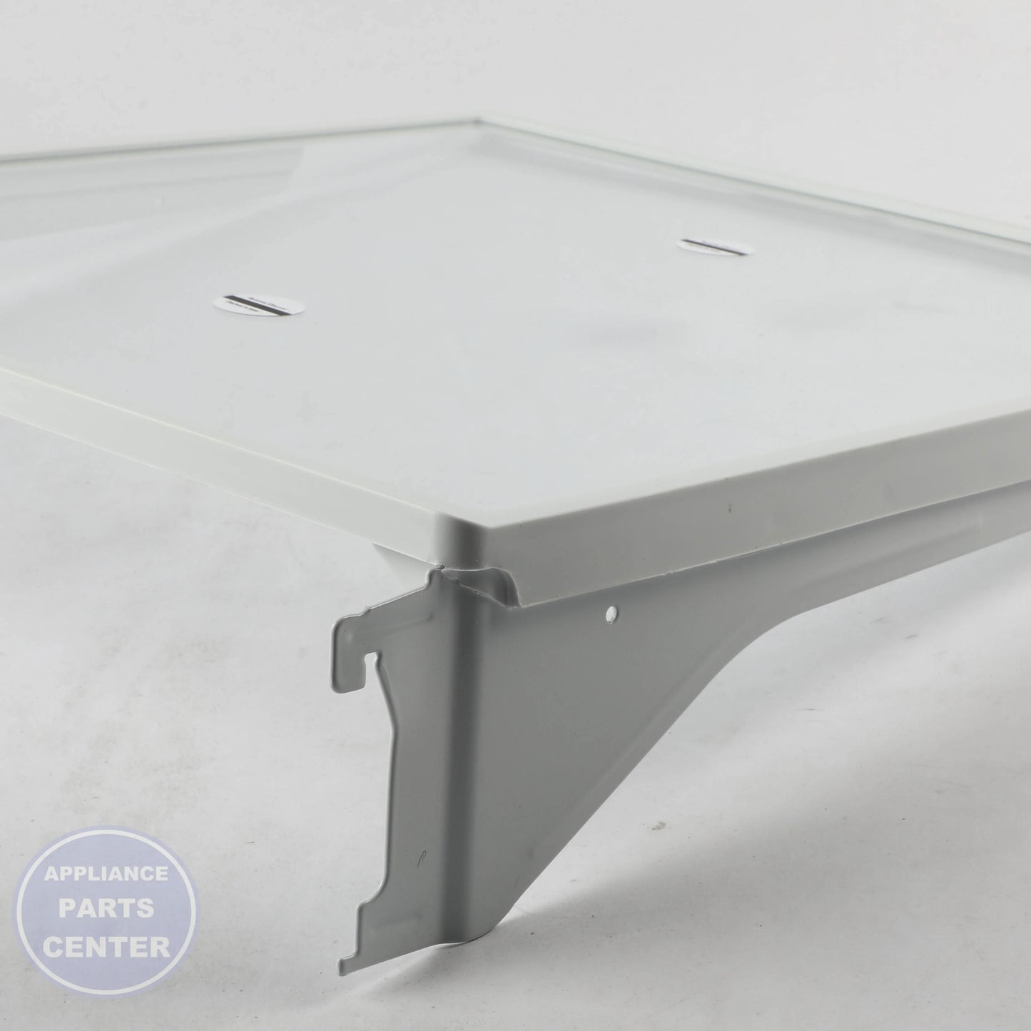 GEH REFRIGERATOR SHELF ASSEMBLY WR32X38025 - Installation in GEH Refrigerator showing easy mounting points