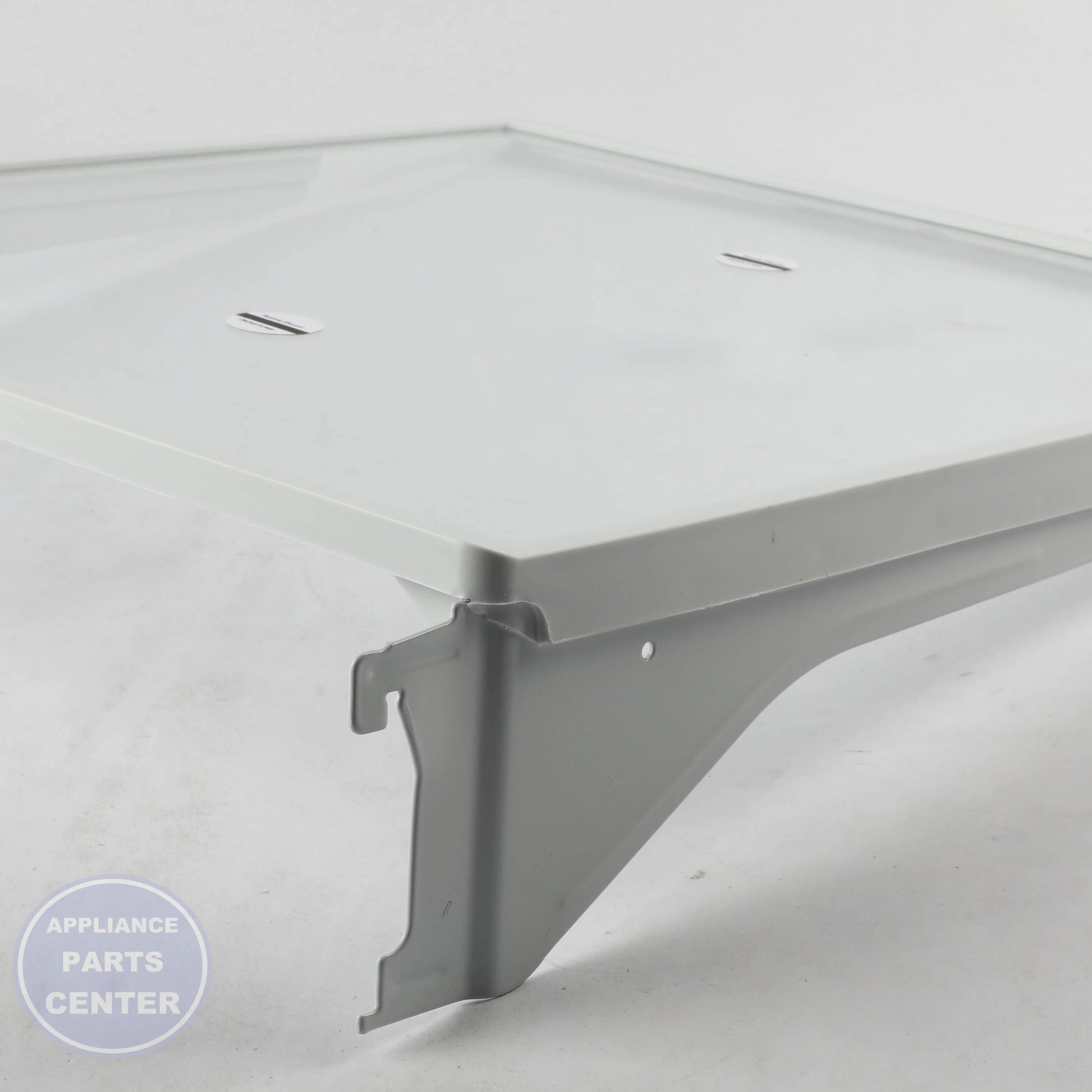 GEH REFRIGERATOR SHELF ASSEMBLY WR32X38025 - Installation in GEH Refrigerator showing easy mounting points