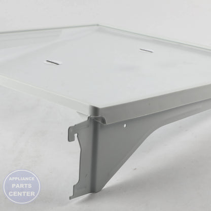 GEH REFRIGERATOR SHELF ASSEMBLY WR32X38025 - Installation in GEH Refrigerator showing easy mounting points