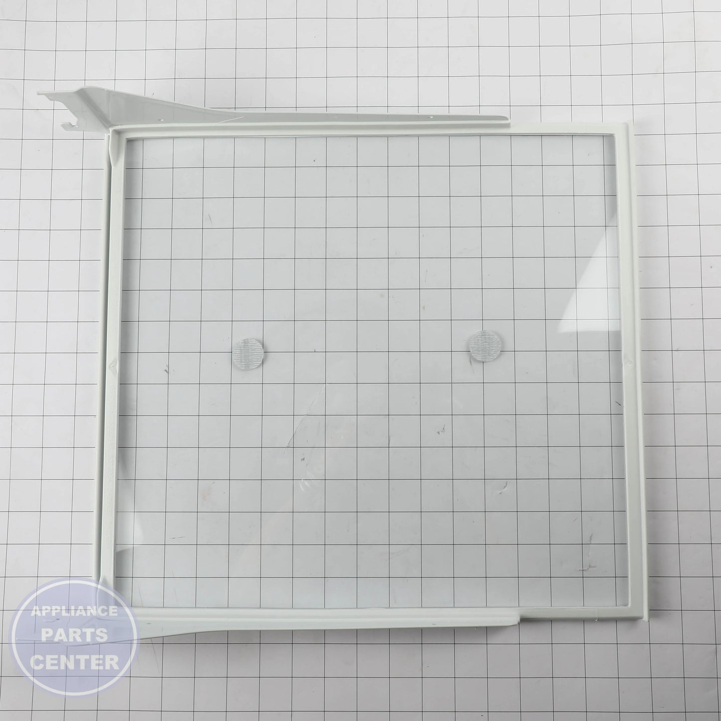GEH REFRIGERATOR SHELF ASSEMBLY WR32X38025 - Installation in GEH Refrigerator showing easy mounting points