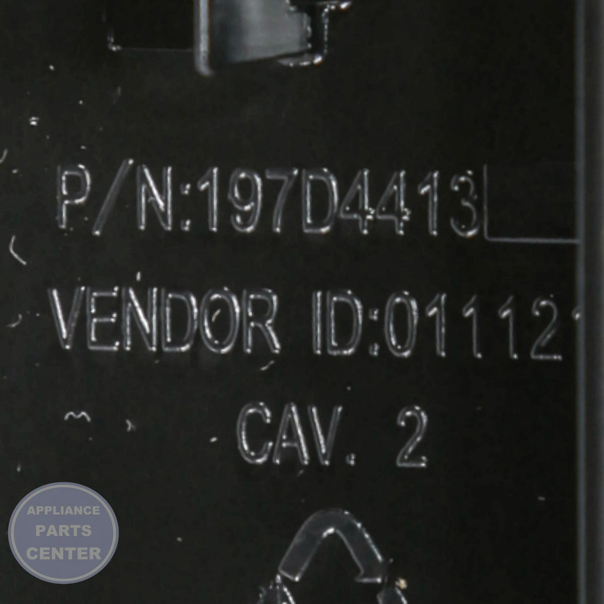 GEH TRIM RECESS BB WR38X23216 - Installation in GEH refrigerator showing easy mounting points