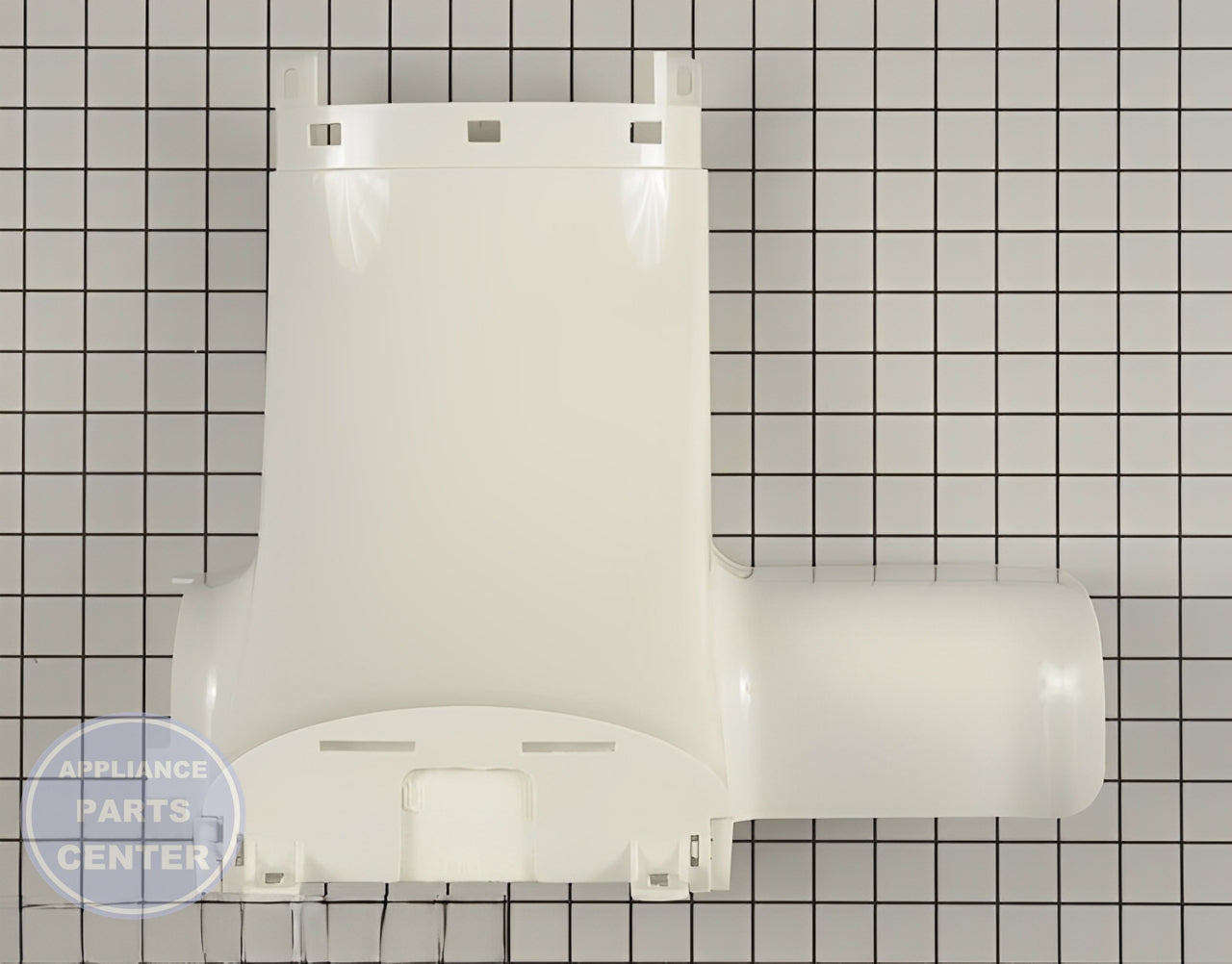 GE REFRIGERATOR FRESH FOOD DAMPER INLET COVER KIT WR49X10091 - Main view showing thermostat for various GE models