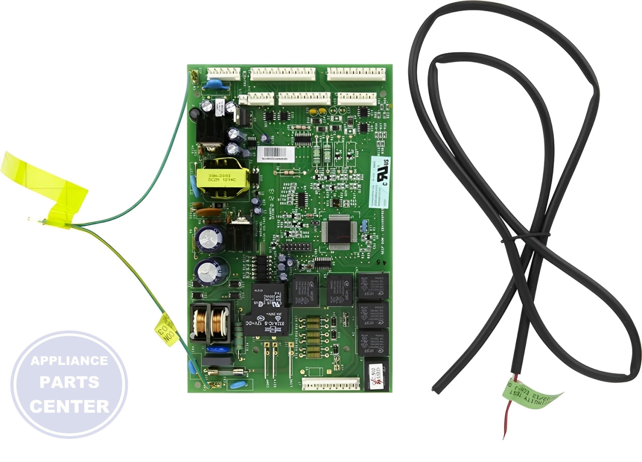 GE REFRIGERATOR MAIN ELECTRONIC CONTROL BOARD WR49X10152 - Main view showing temperature control panel for specific models