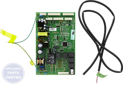 GE REFRIGERATOR MAIN ELECTRONIC CONTROL BOARD WR49X10152 - Main view showing temperature control panel for specific models