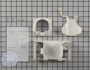 GE Dispenser Housing WR49X10227 - Main view showing dispenser functions for GE, Hotpoint, RCA, GE Profile refrigerators