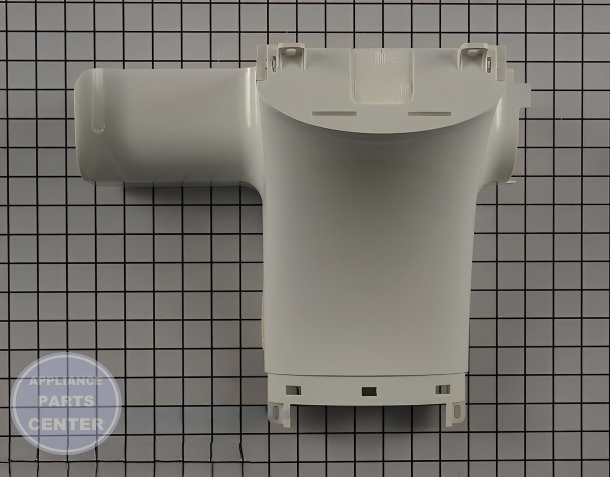 GE REFRIGERATOR FRESH FOOD INLET COVER ASSEMBLY WR49X10251 - Main view showing precise temperature control for specific models