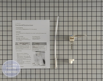 GE REFRIGERATOR COLD CONTROL SERVICE KIT WR49X26875 - Detailed view of the high-quality thermostat