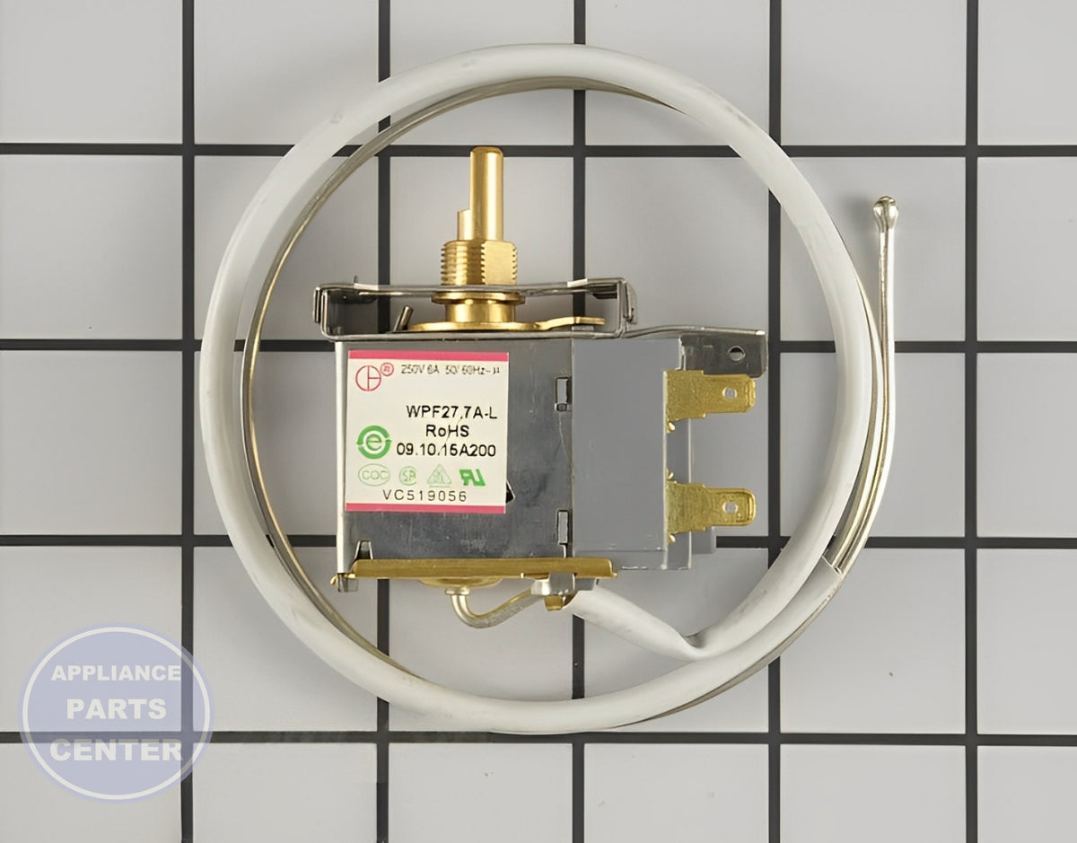 GE Haier Temperature Control Thermostat WR50X10085 - Main view showing precise temperature control for various models