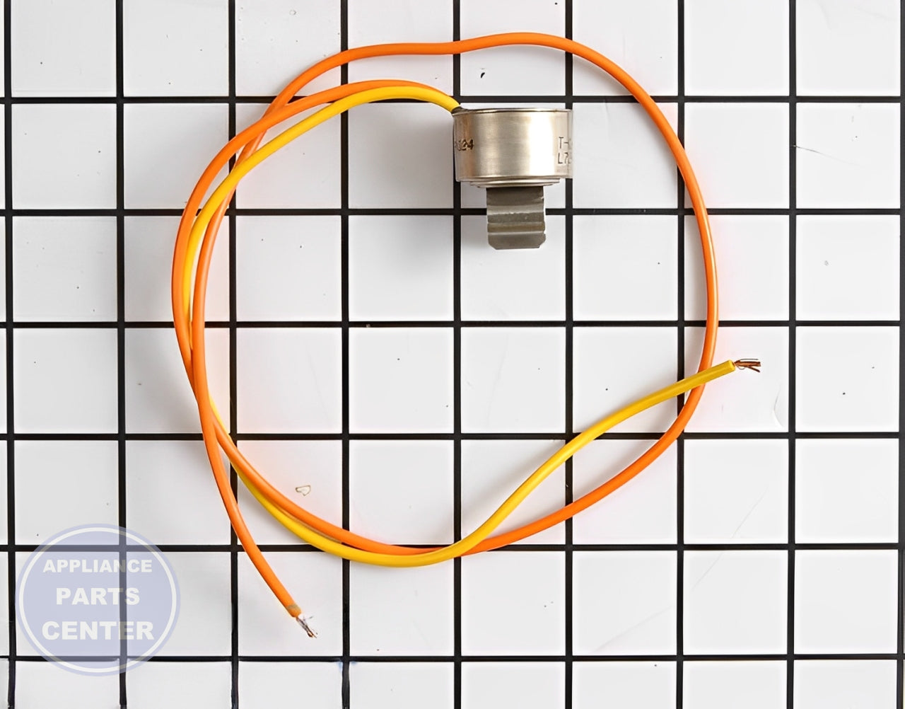 GE Defrost Thermostat WR50X124 - Main view showing precise temperature control for multiple models