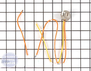 GE Defrost Thermostat WR50X134 - Main view showing temperature range for various models