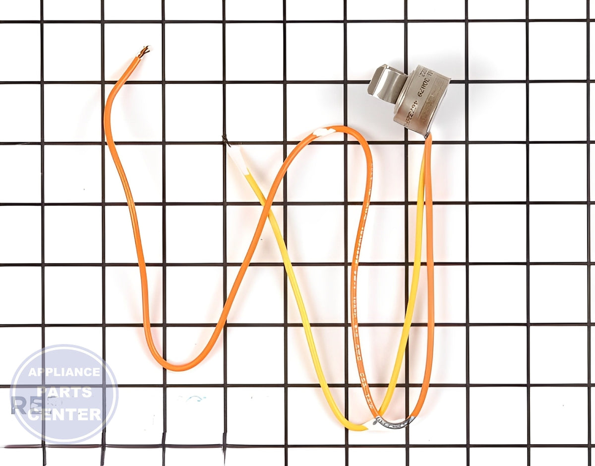 Defrost Thermostat WR50X134 - Detailed view of temperature-sensitive component