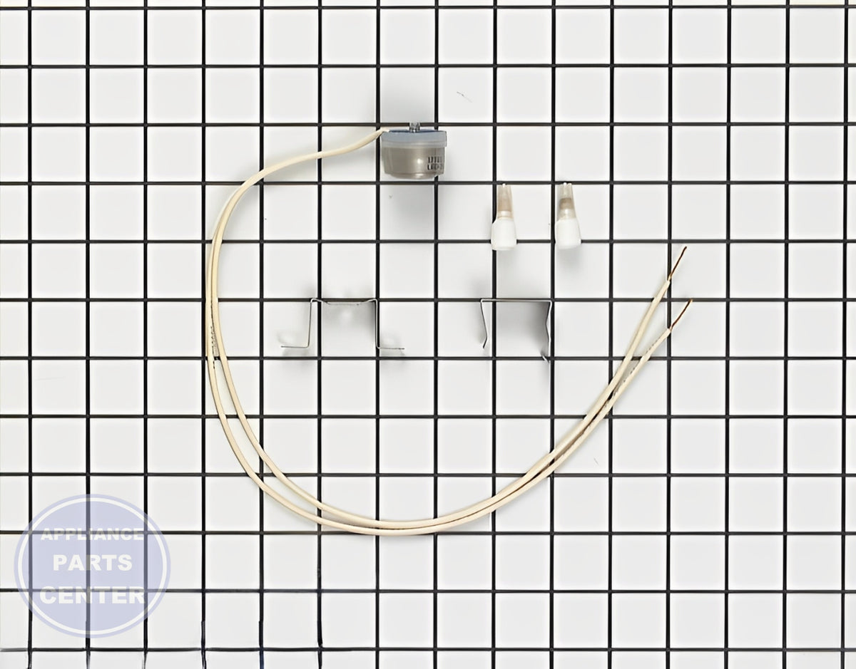 GE REFRIGERATOR DEFROST THERMOSTAT WR50X60 - Main view showing precise temperature control for WR50X series models