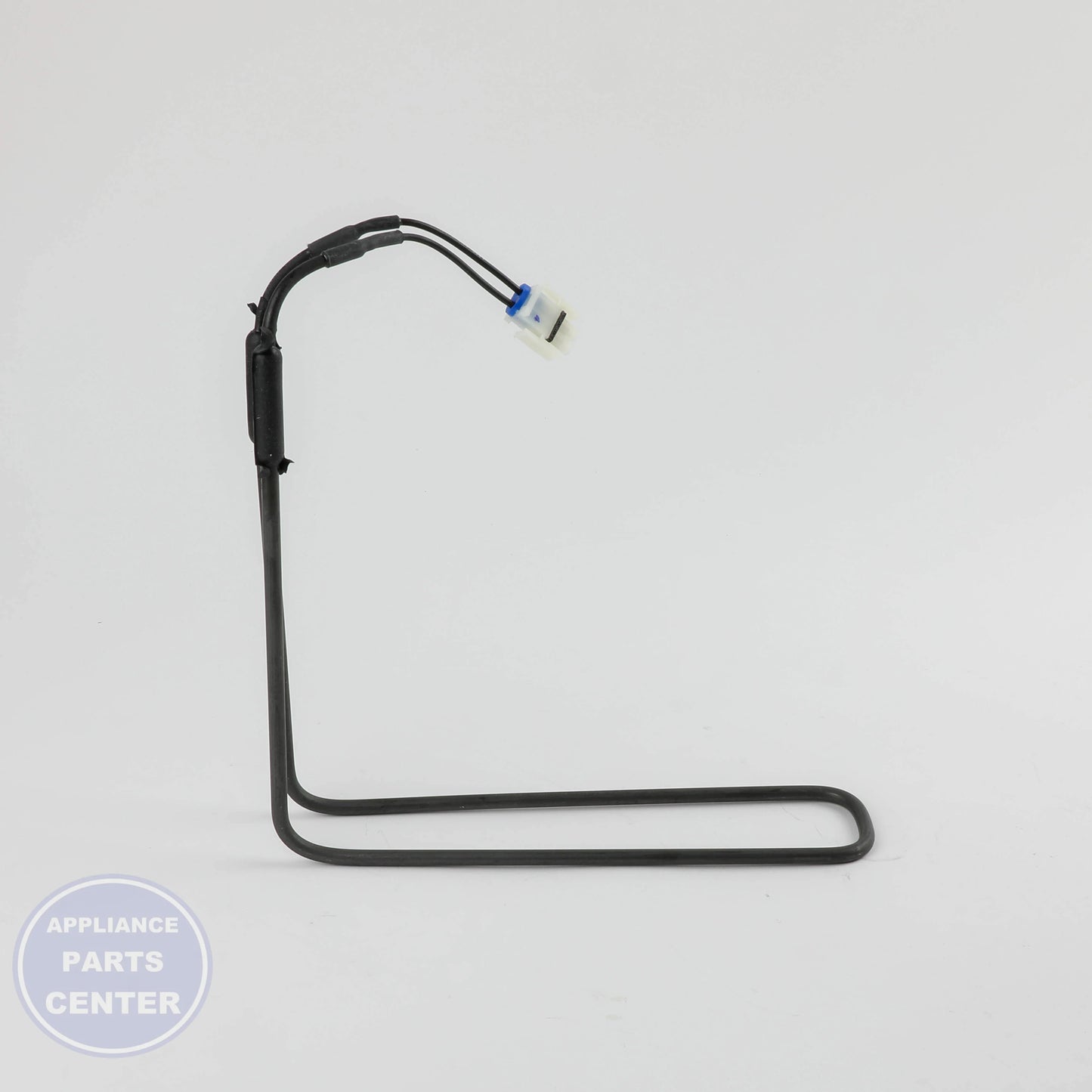 DEFROST HEATER WR51X10111 - Side view with precise measurements