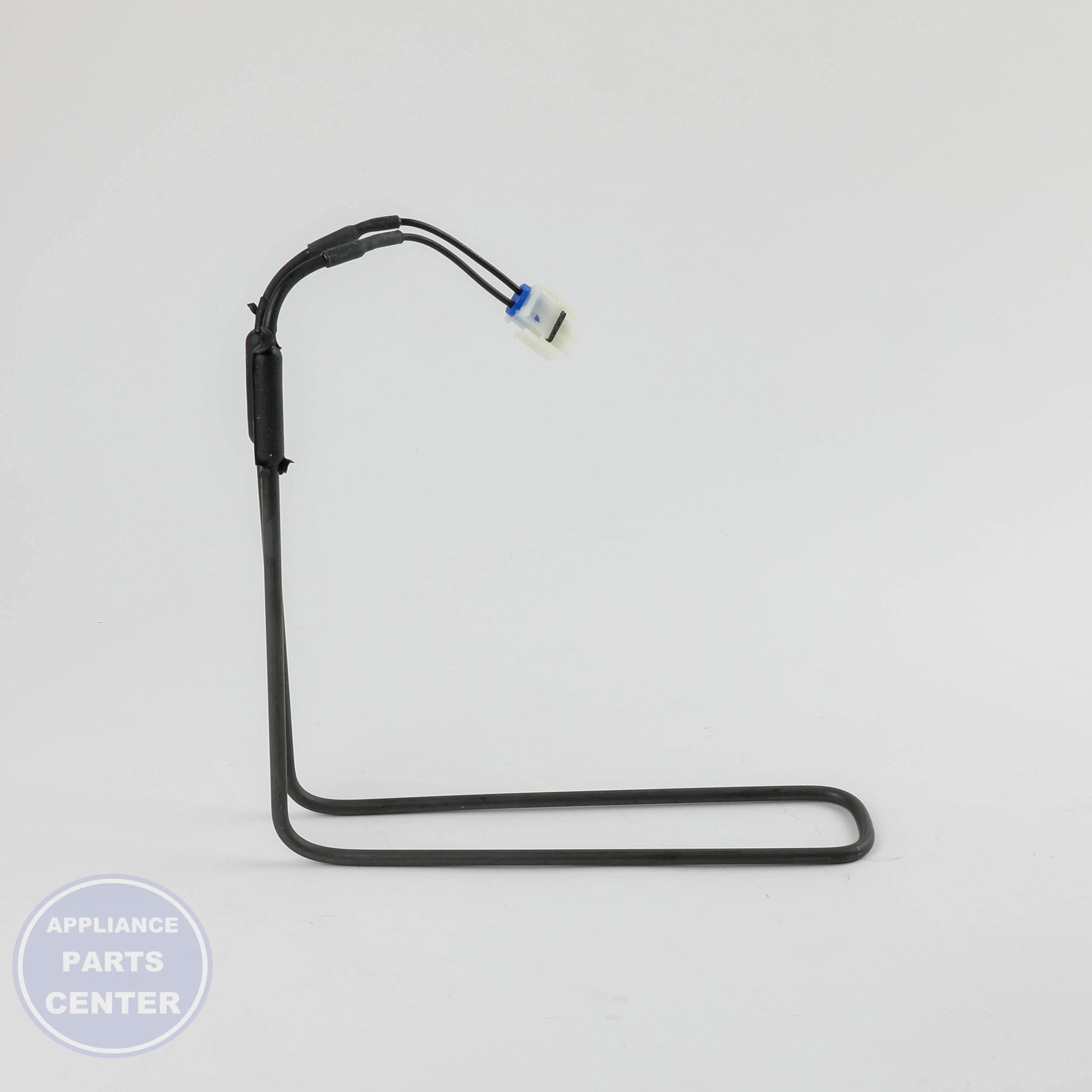 DEFROST HEATER WR51X10111 - Side view with precise measurements