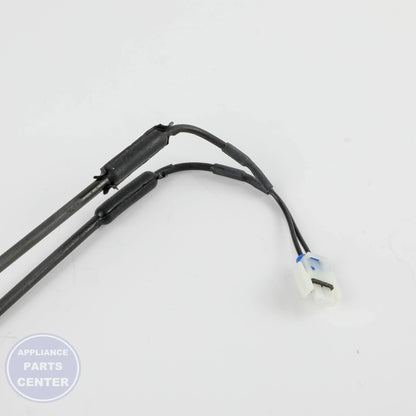 GEH DEFROST HEATER WR51X10111 - Installation in GEH XYZ model showing key mounting points
